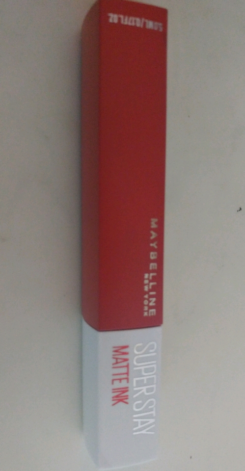 Real user review photo of Super Stay Matte Lip Ink [70 Amazonian]
