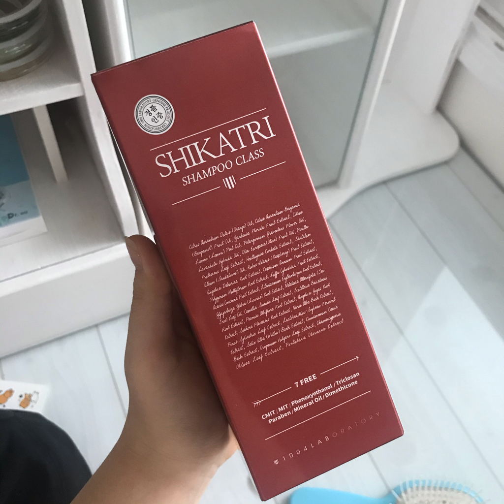 Real user review photo of Cicatri Shampoo