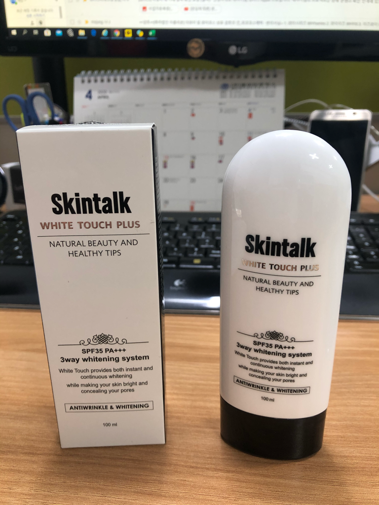 스킨톡 (SKINTALK) 화이트 터치 플러스 [SPF35/PA+++] review image