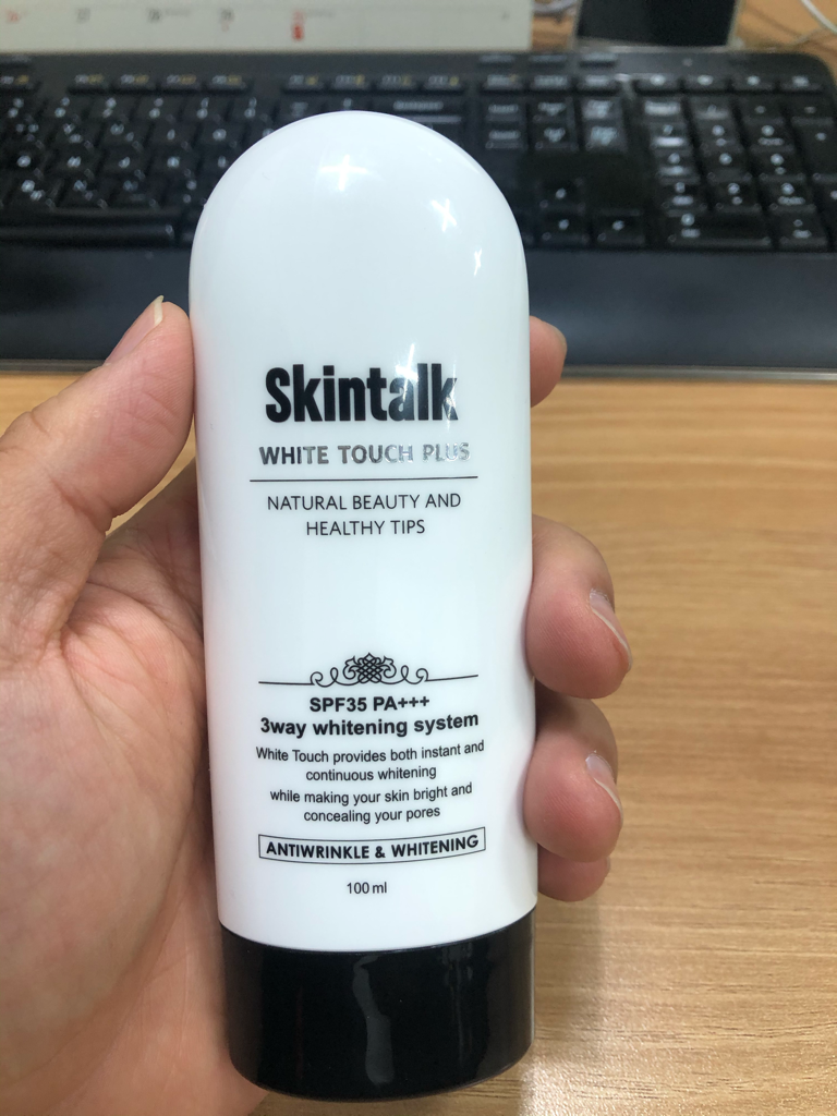 스킨톡 (SKINTALK) 화이트 터치 플러스 [SPF35/PA+++] review image