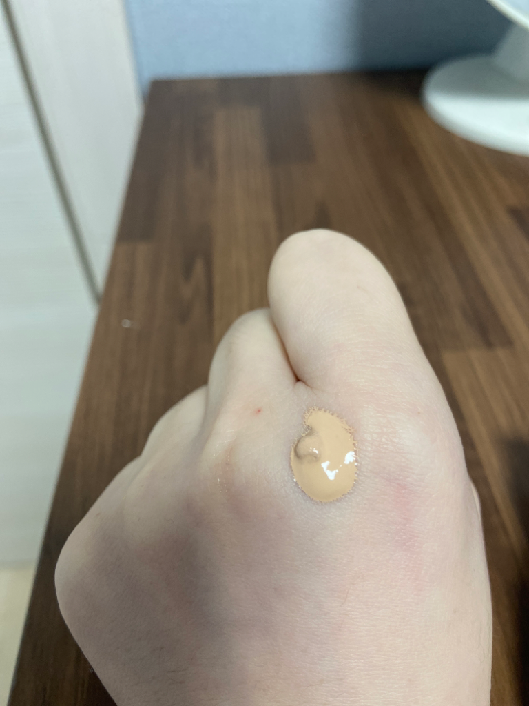 Real user review photo of Lingerie de Peau Foundation [SPF20] [01N Très Clair]