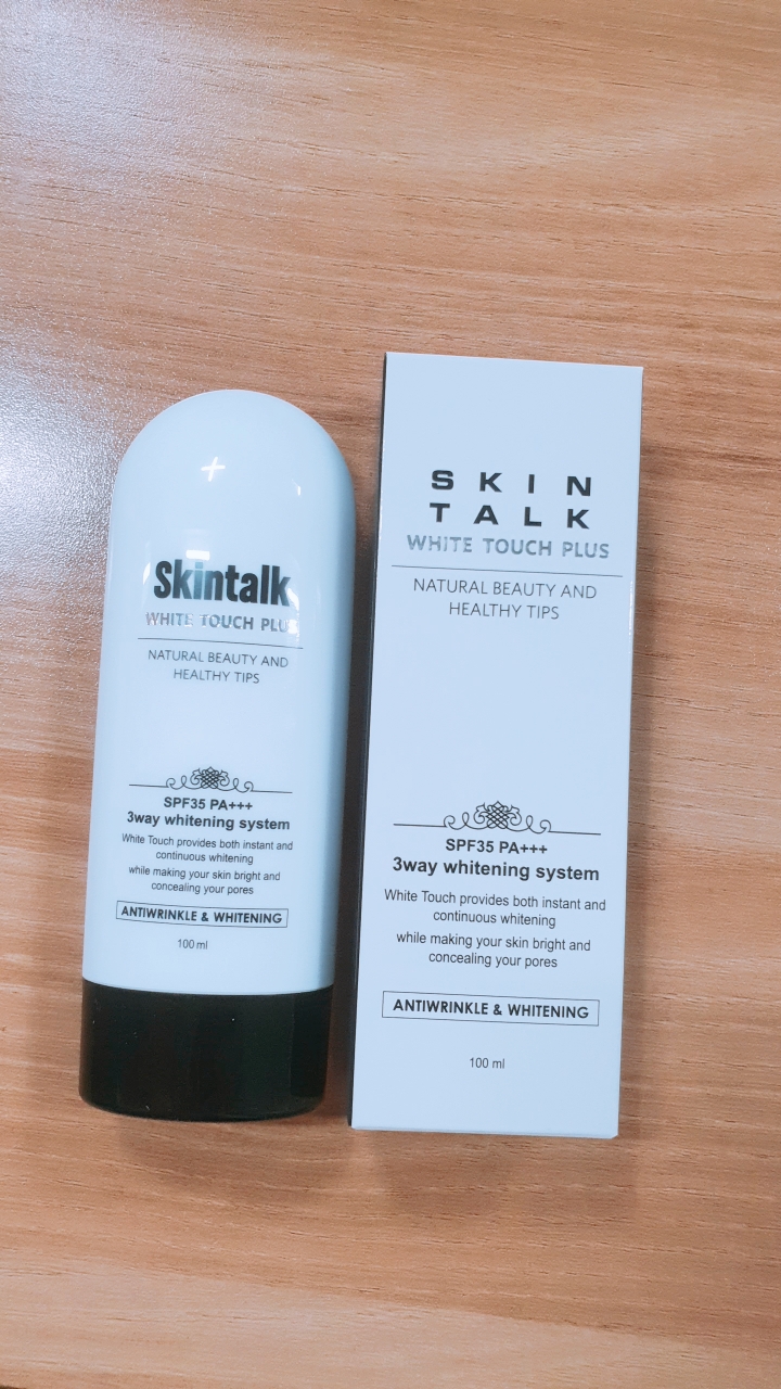 스킨톡 (SKINTALK) 화이트 터치 플러스 [SPF35/PA+++] review image