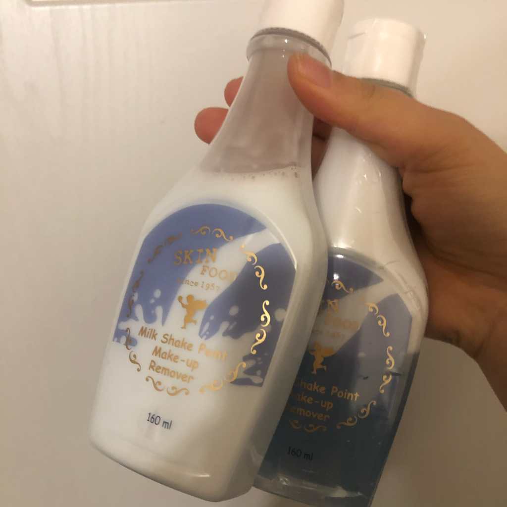 Real user review photo of Milkshake Point Makeup Remover