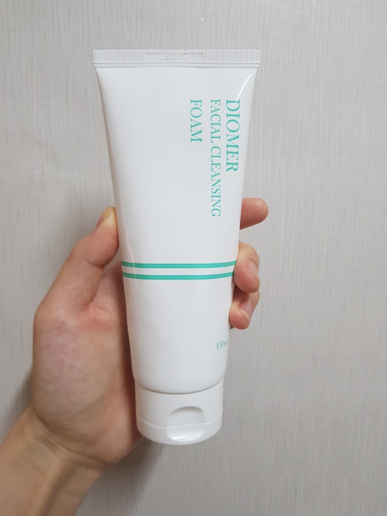 面部清洁泡沫的真实用户使用照片