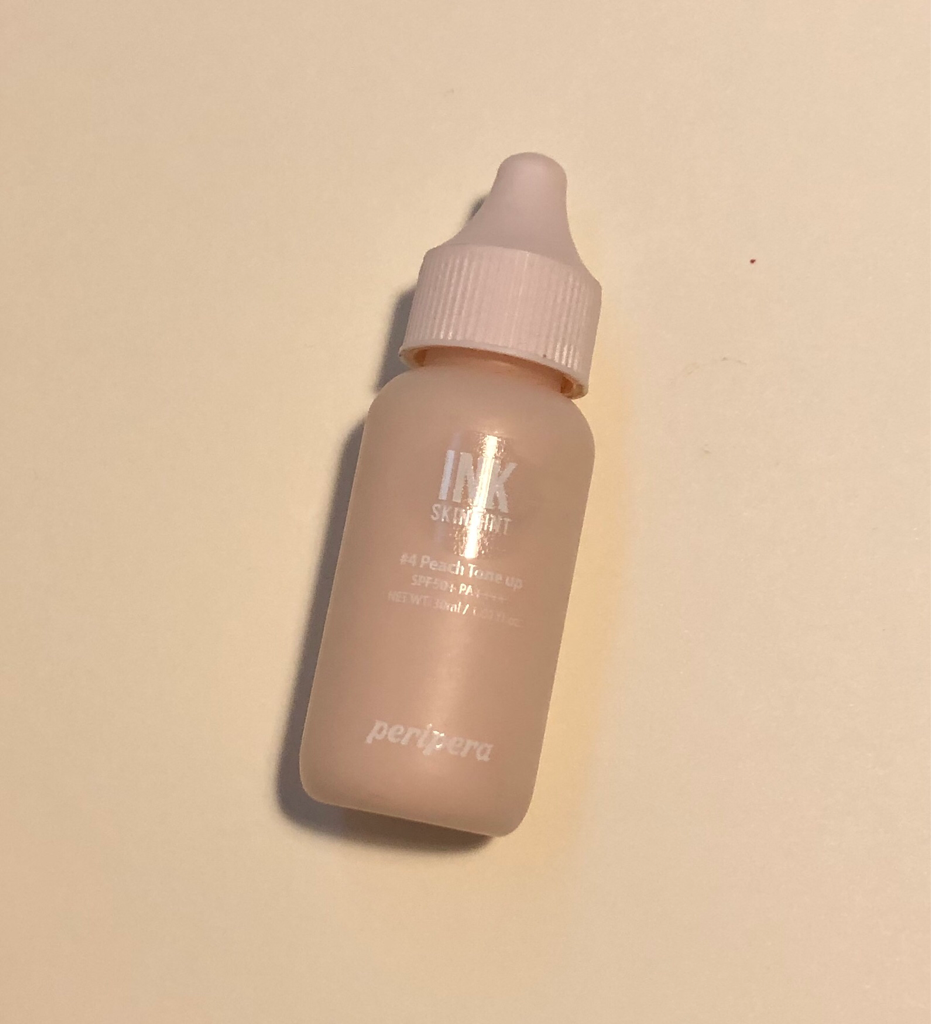 peripera Ink pale skin tint [SPF50+/PA++++] [004 Peach tone up] review image