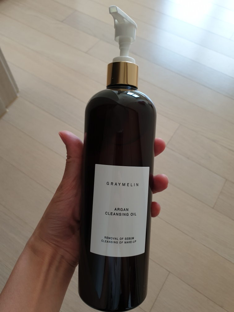 摩洛哥坚果洁面油的真实用户使用照片