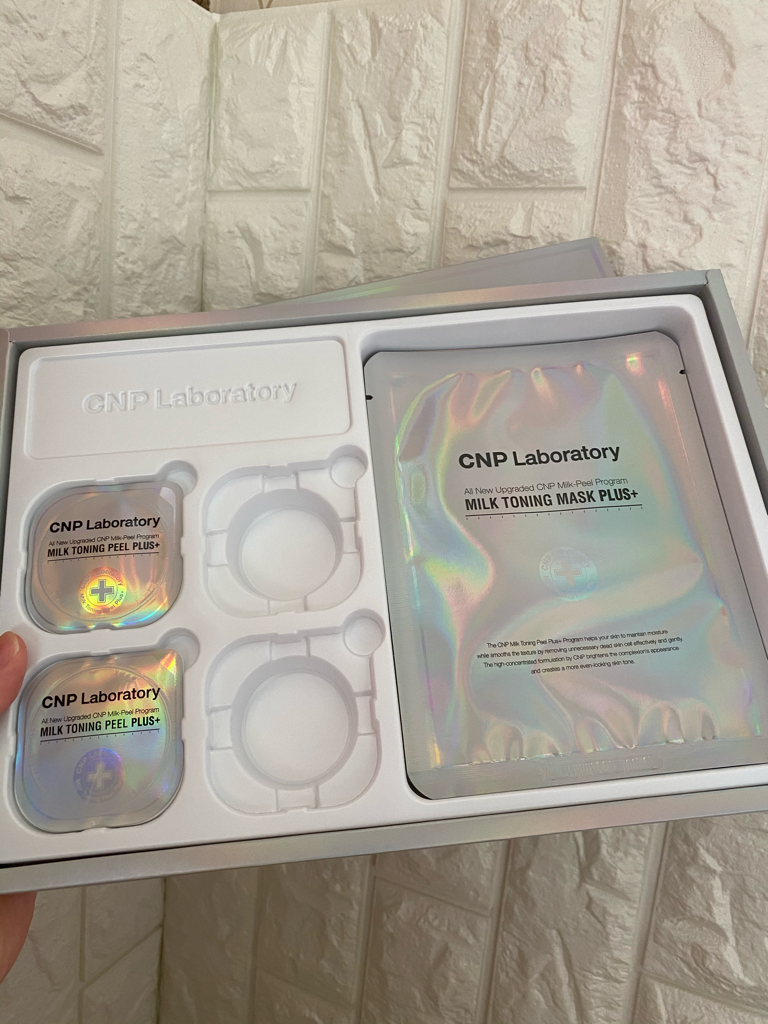Real user review photo of Milk Toning Peel Plus