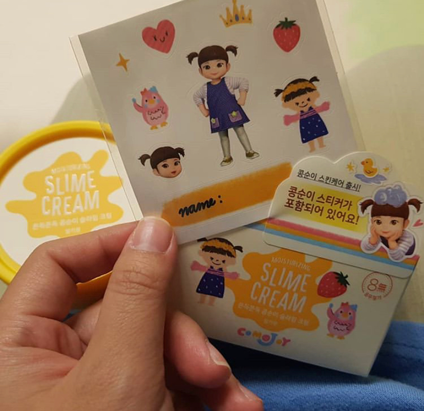 꼬모조이 (comojoy) 쫀득쫀득 콩순이 슬라임 크림 review image