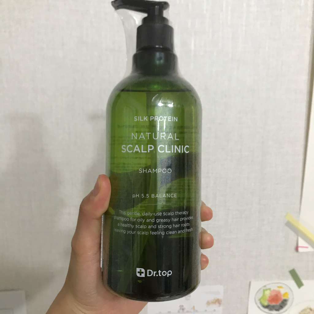 닥터탑 (Dr.top) 실크 프로틴 내추럴 스칼프 크리닉 샴푸 review image