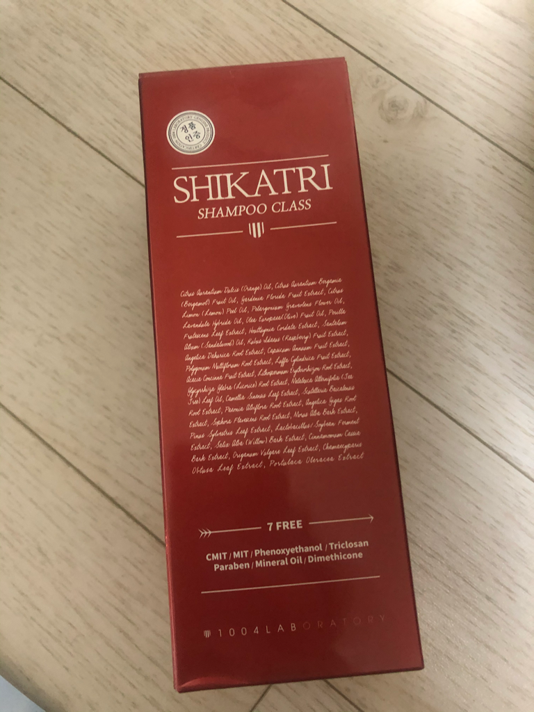 Real user review photo of Cicatri Shampoo