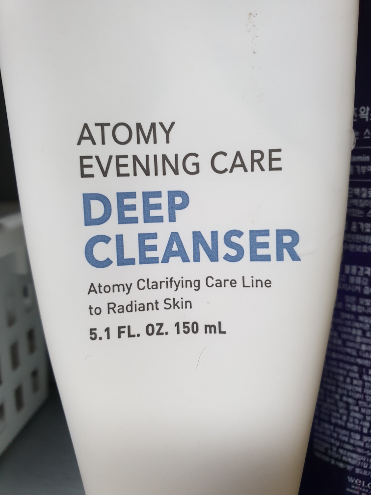 Real user review photo of Evening Care Deep Cleanser
