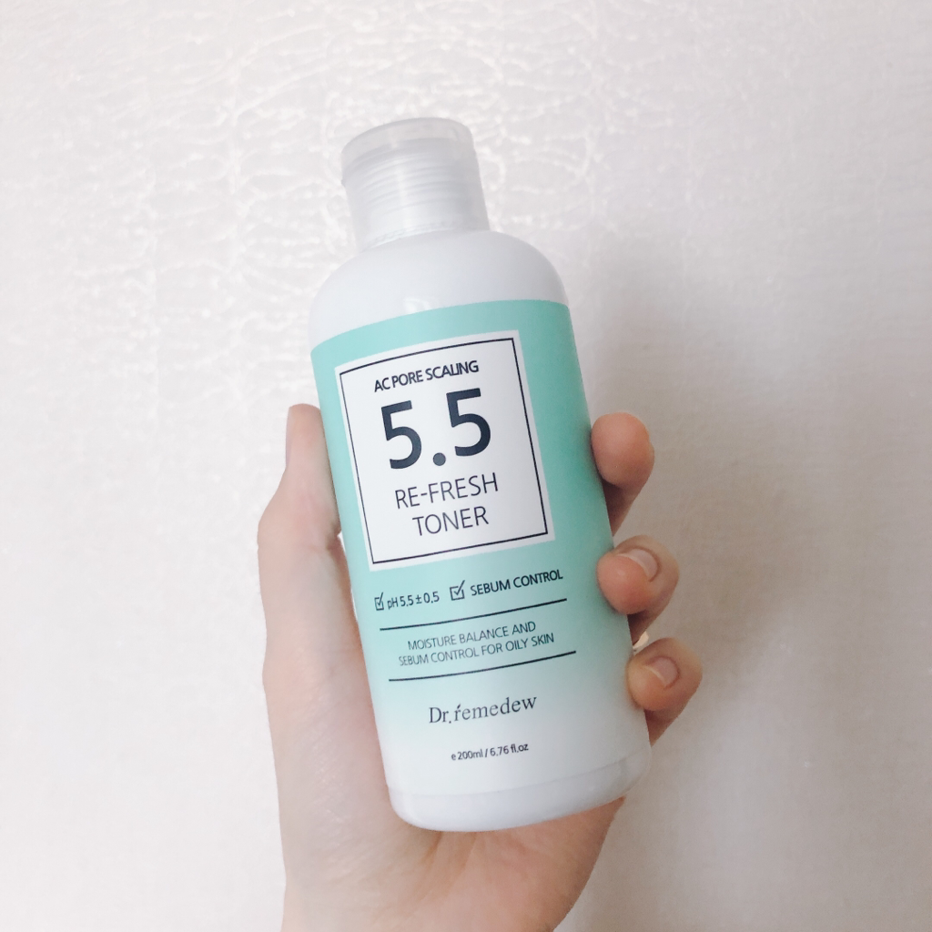 Dr.remedew AC 毛孔细致化5.5补水花香爽肤水 common.review image