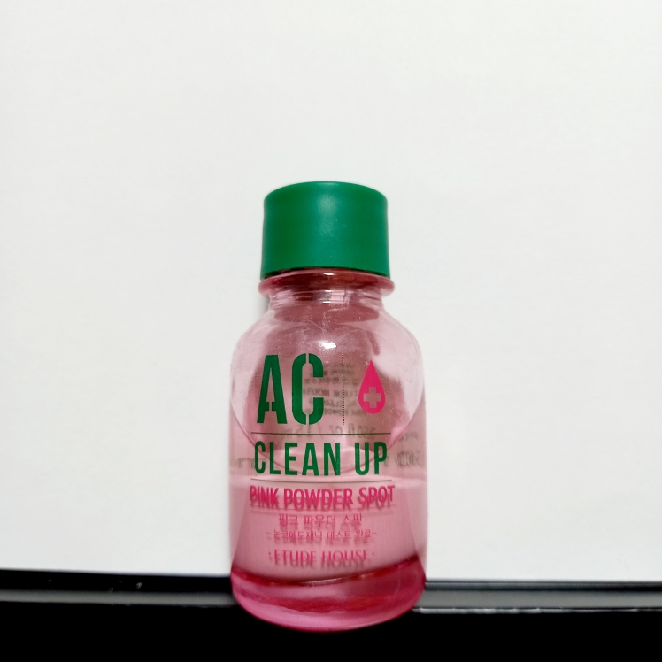 Real user review photo of AC Clean Up Pink Powder Spot