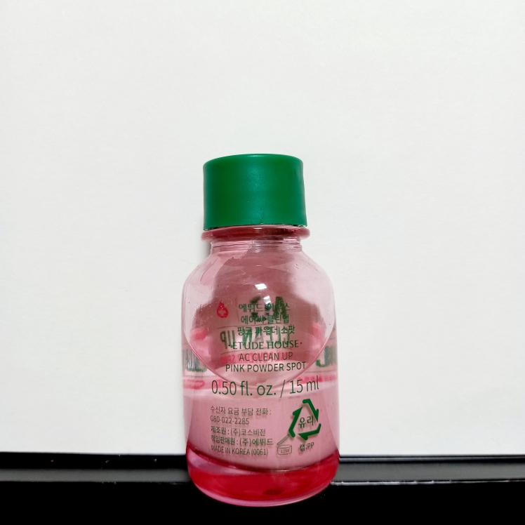 Real user review photo of AC Clean Up Pink Powder Spot