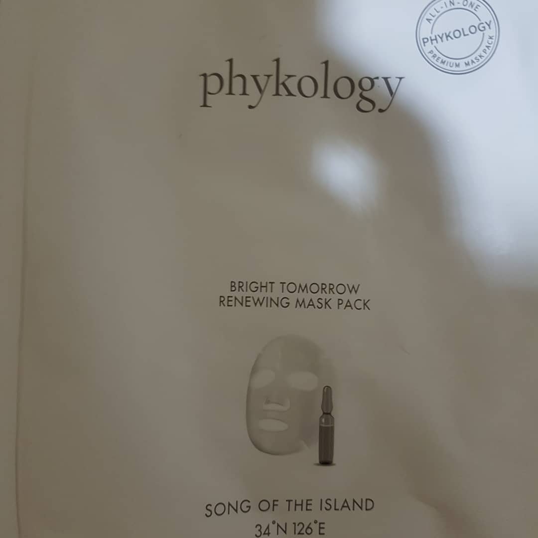 파이콜로지 (phykology) 브라이트 투모로우 리뉴잉 마스크팩 review image