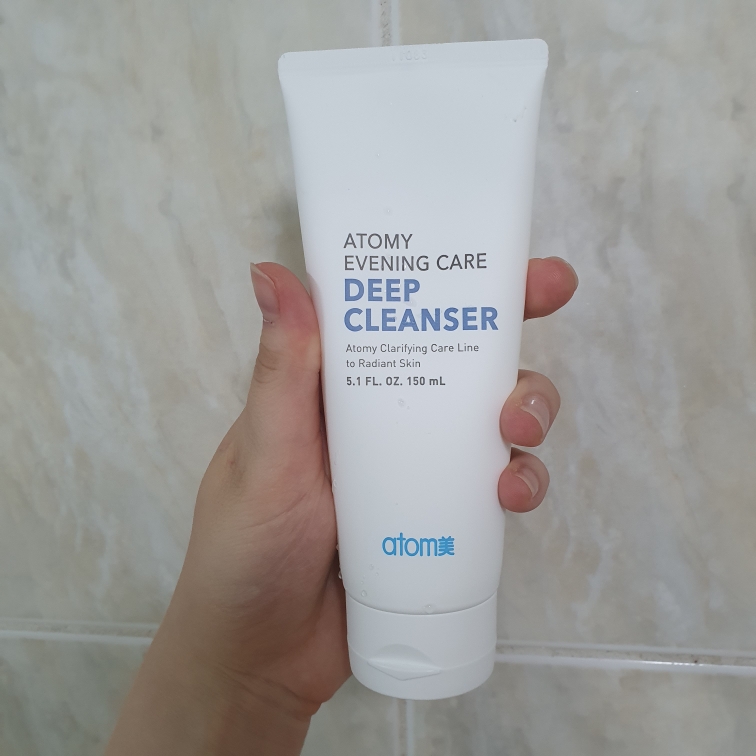 Real user review photo of Evening Care Deep Cleanser