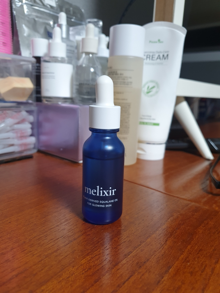 Real user review photo of Vegan Squalane Face Oil