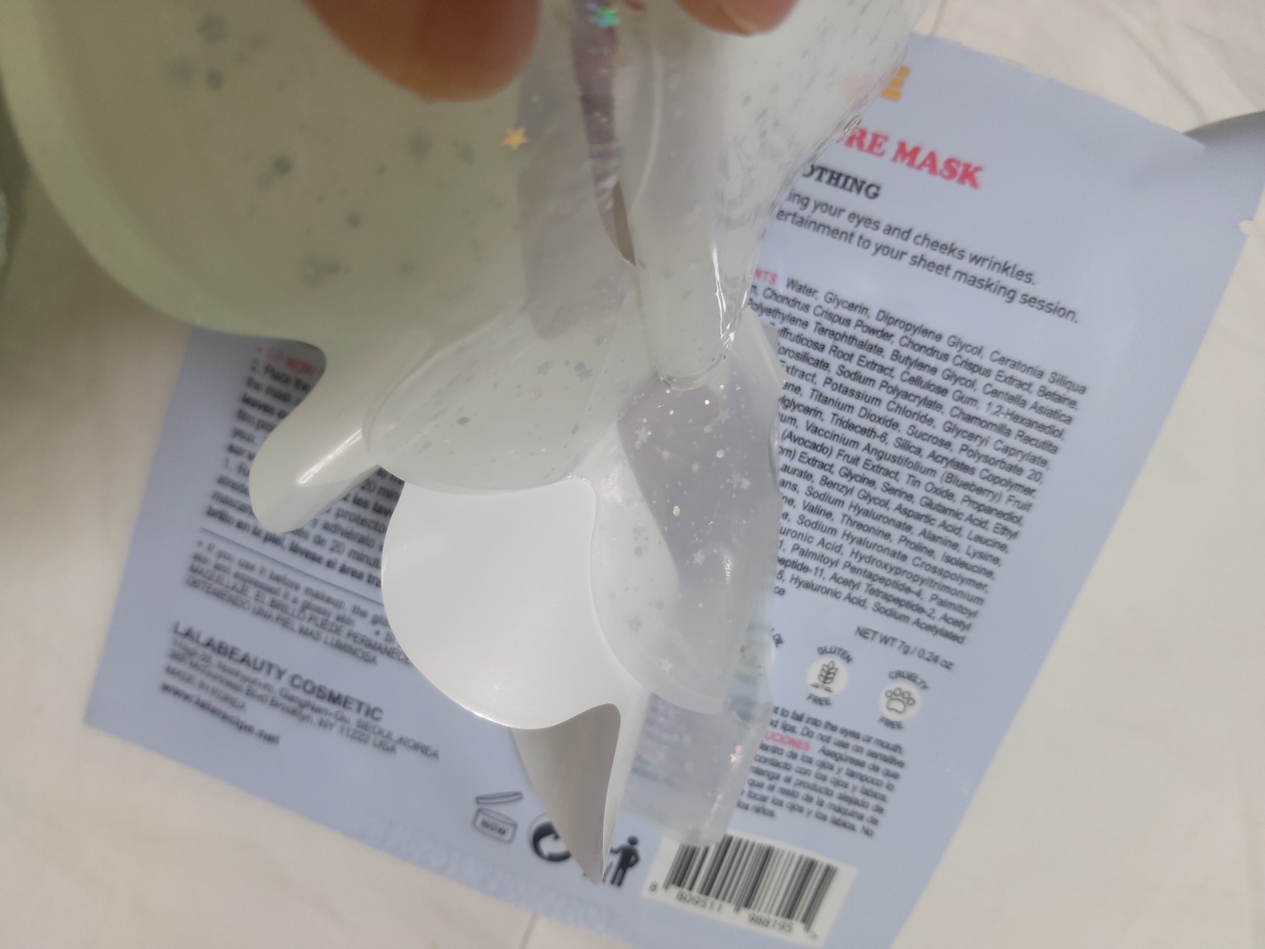 라라레서피 (LALARECIPE) 하트고글 모이스처 마스크 review image