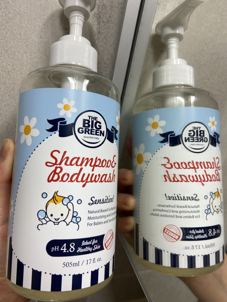 大绿 Skin Better 婴儿敏感洗发水和沐浴露 common.review image