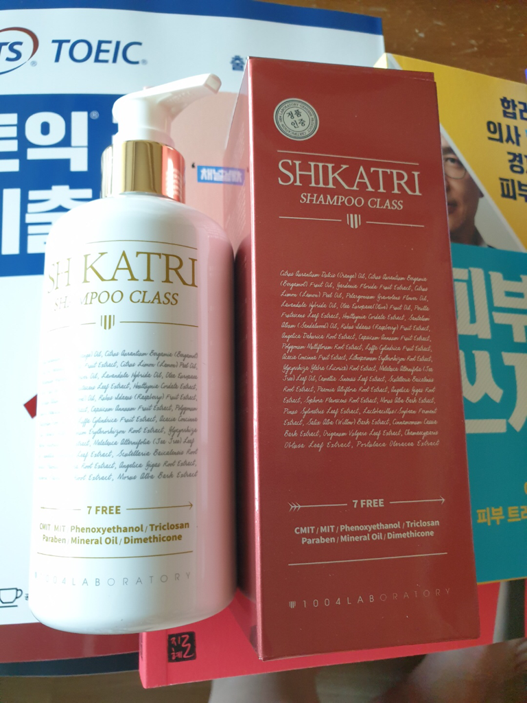 Real user review photo of Cicatri Shampoo