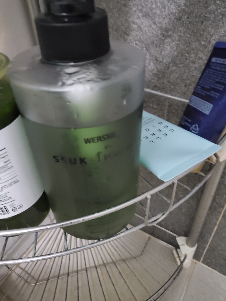 艾草疗养洗发水的真实用户使用照片