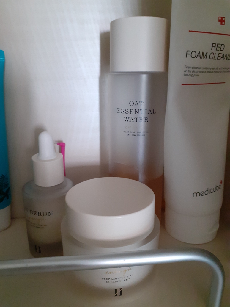 Real user review photo of Oat Enough Essential Water