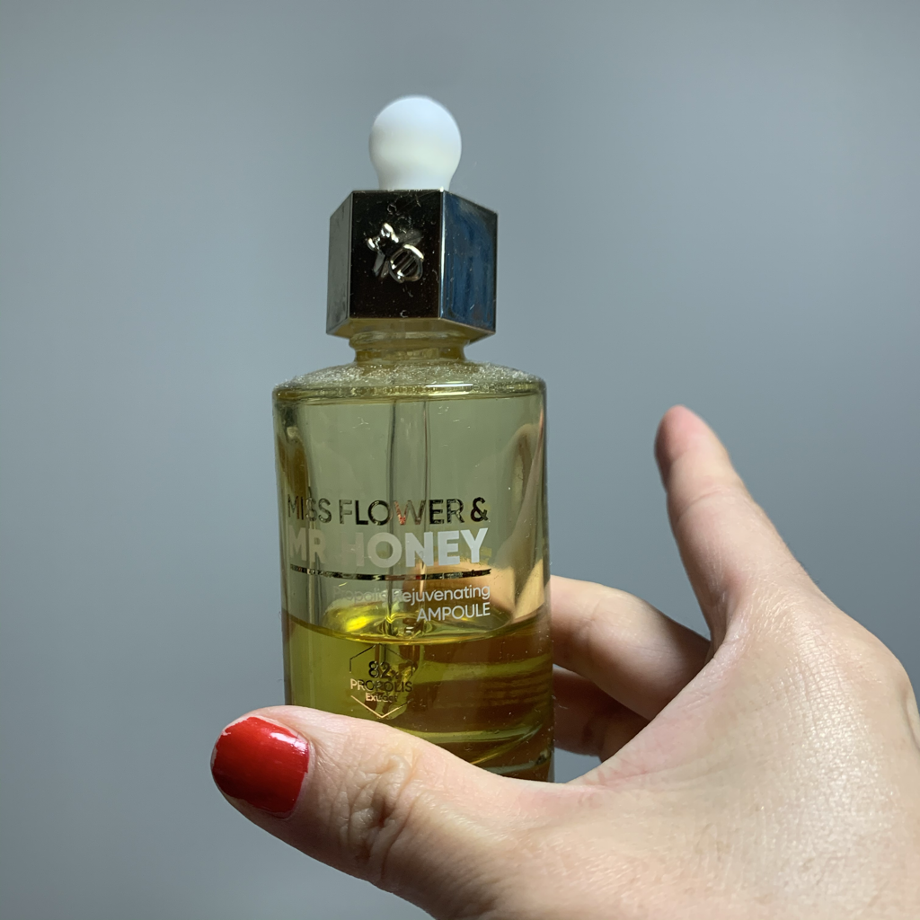 Real user review photo of Miss Flower and Mr. Honey Propolis Rejuvenating Ampoule