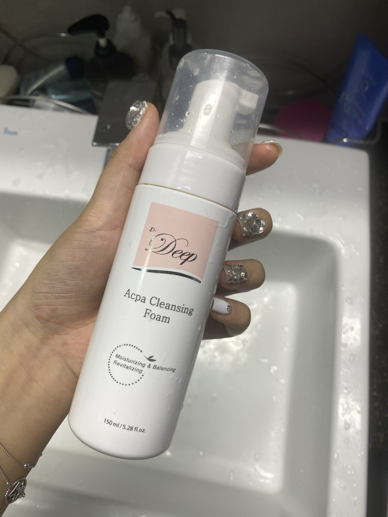 Dr.deep 艾克法洁面泡沫 common.review image