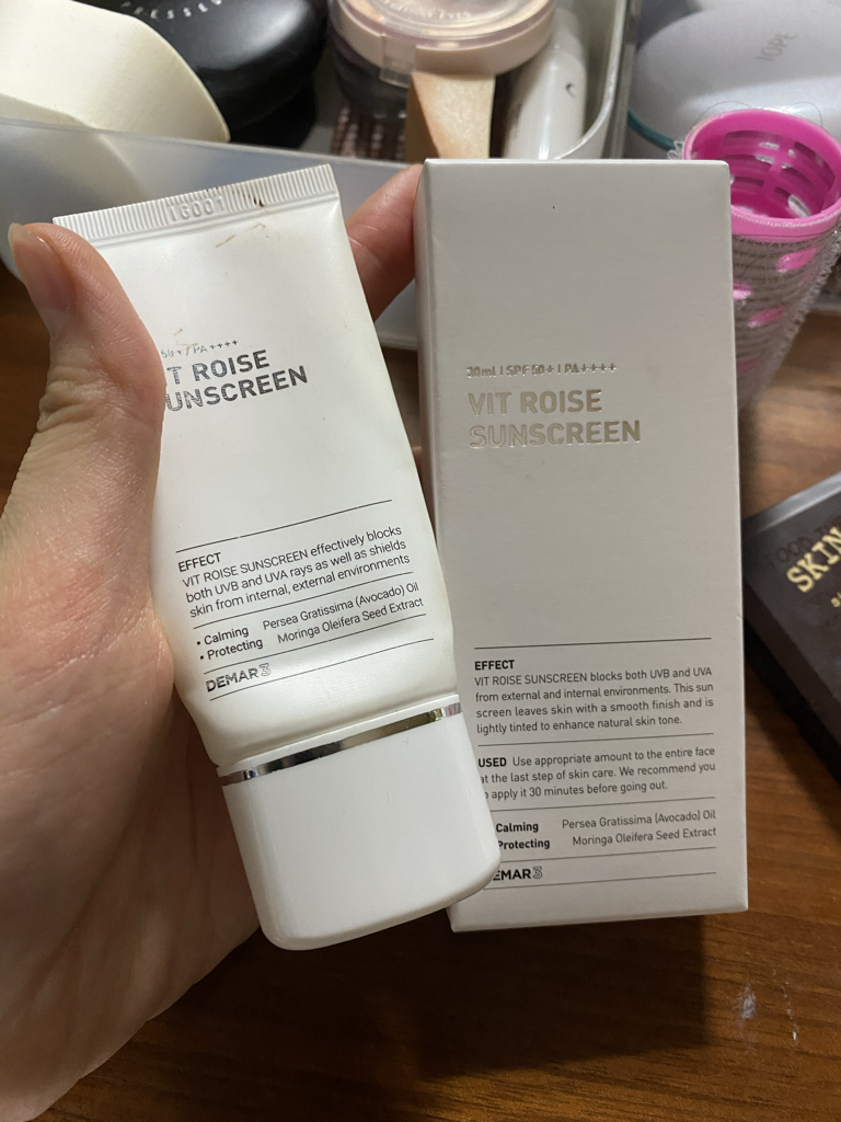 DEMAR3 Beat Rose Sunscreen [SPF50+/PA++++] review image