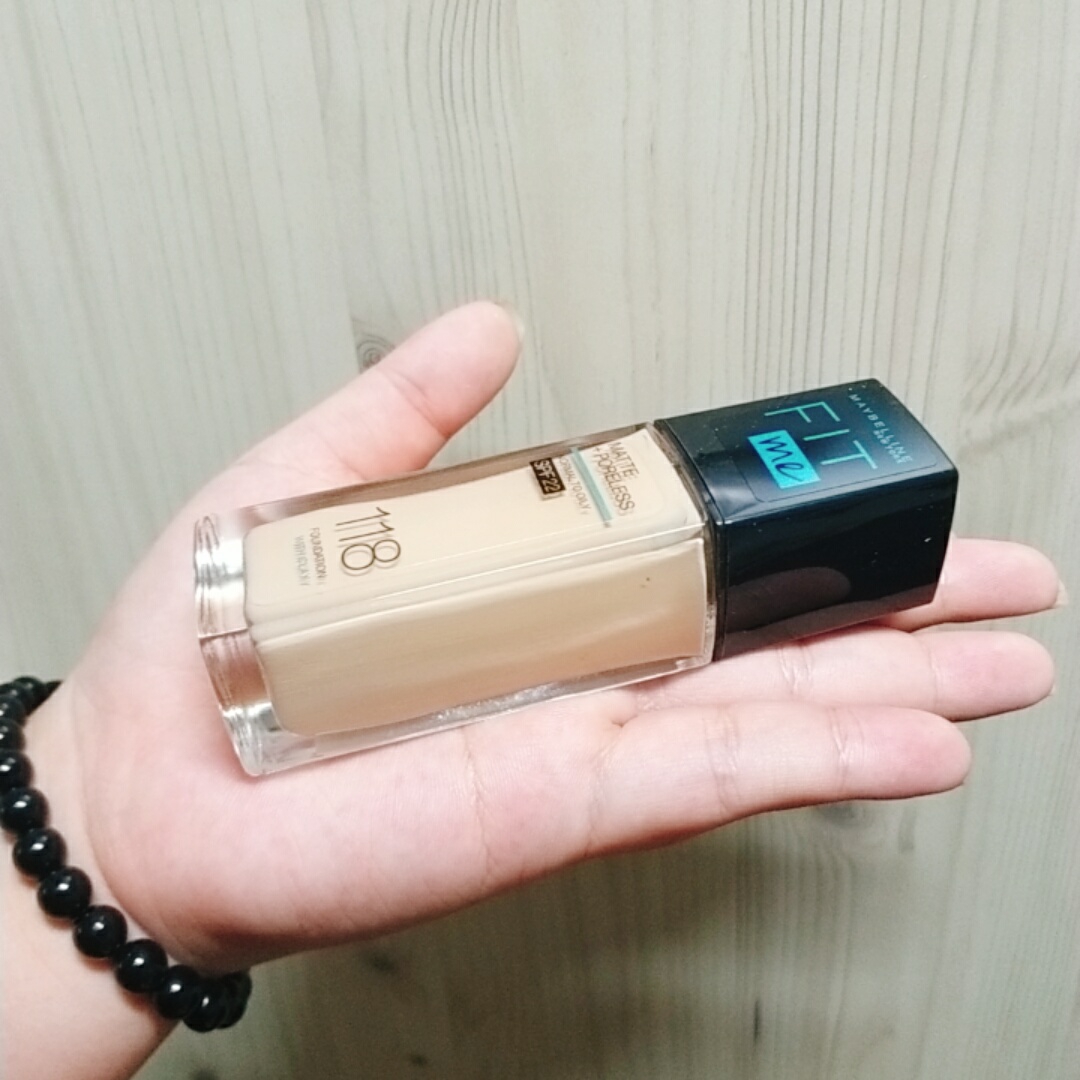 메이블린뉴욕 (MAYBELLINENEWYORK) 핏미 파운데이션 [SPF22] [118 라이트베이지] review image