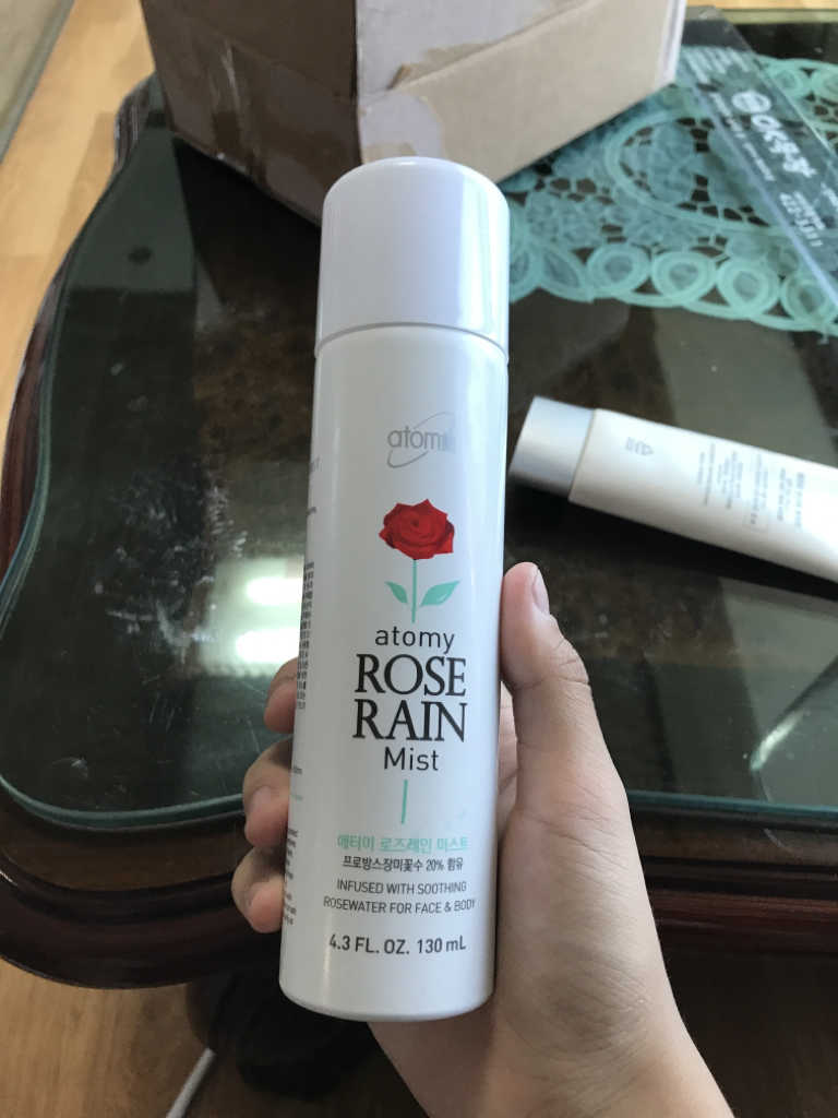 Real user review photo of Rose Rain Mist