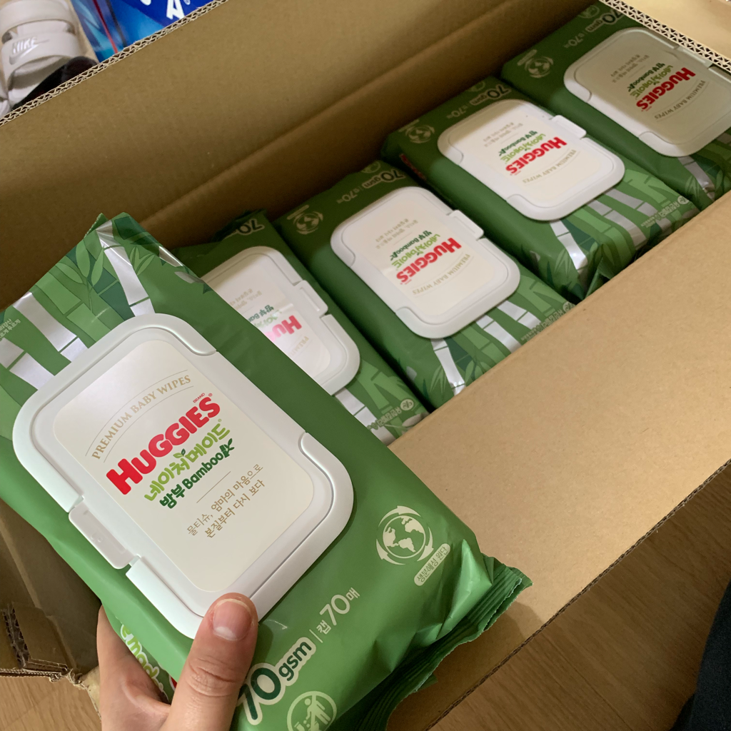 HUGGIES 自然制造竹子湿巾 common.review image