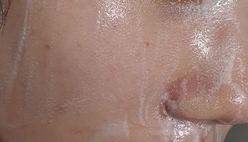 Real user review photo of 180°Face Wash