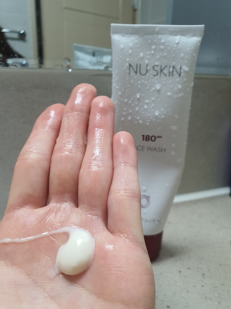 Real user review photo of 180°Face Wash