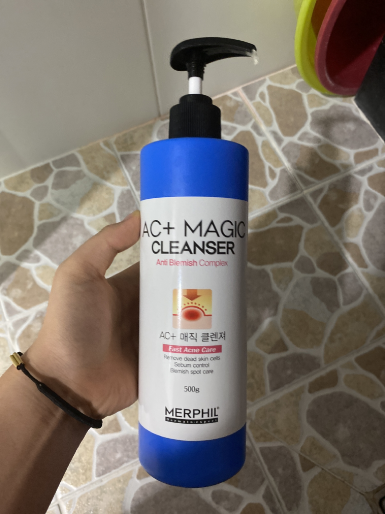 AC Plus 神奇洁面乳的真实用户使用照片