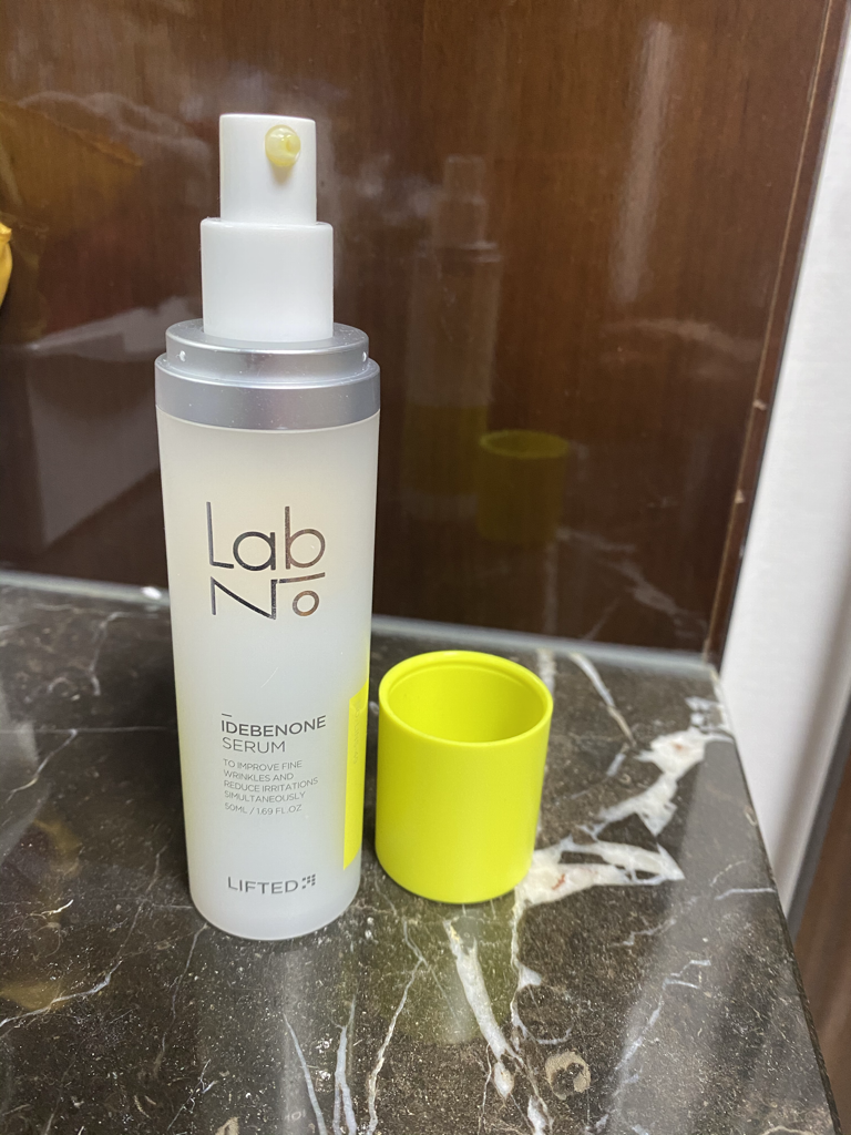 Real user review photo of Lifted Idebenone Serum