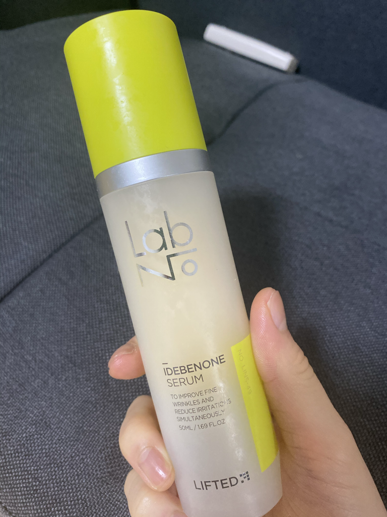 Real user review photo of Lifted Idebenone Serum
