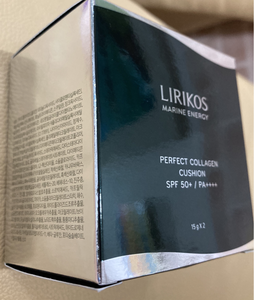 リリコスマリンエネルギーのパーフェクトコラーゲンクッション [SPF50  