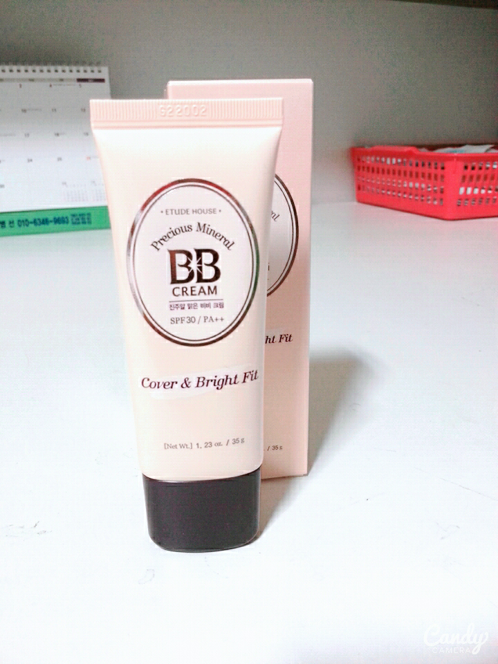 ETUDE Pearl clear BB cream cover & bright fit [SPF30/PA++] [W13 Natural Beige] review image
