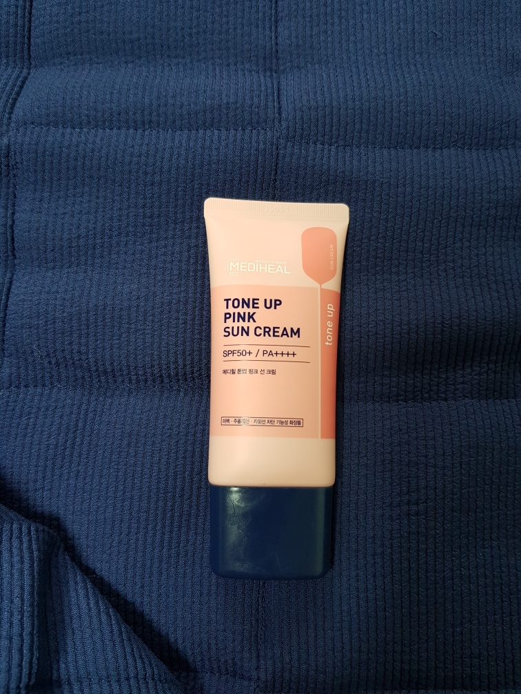MEDIHEAL Tone-up pink sun cream [SPF50+/PA++++] review image