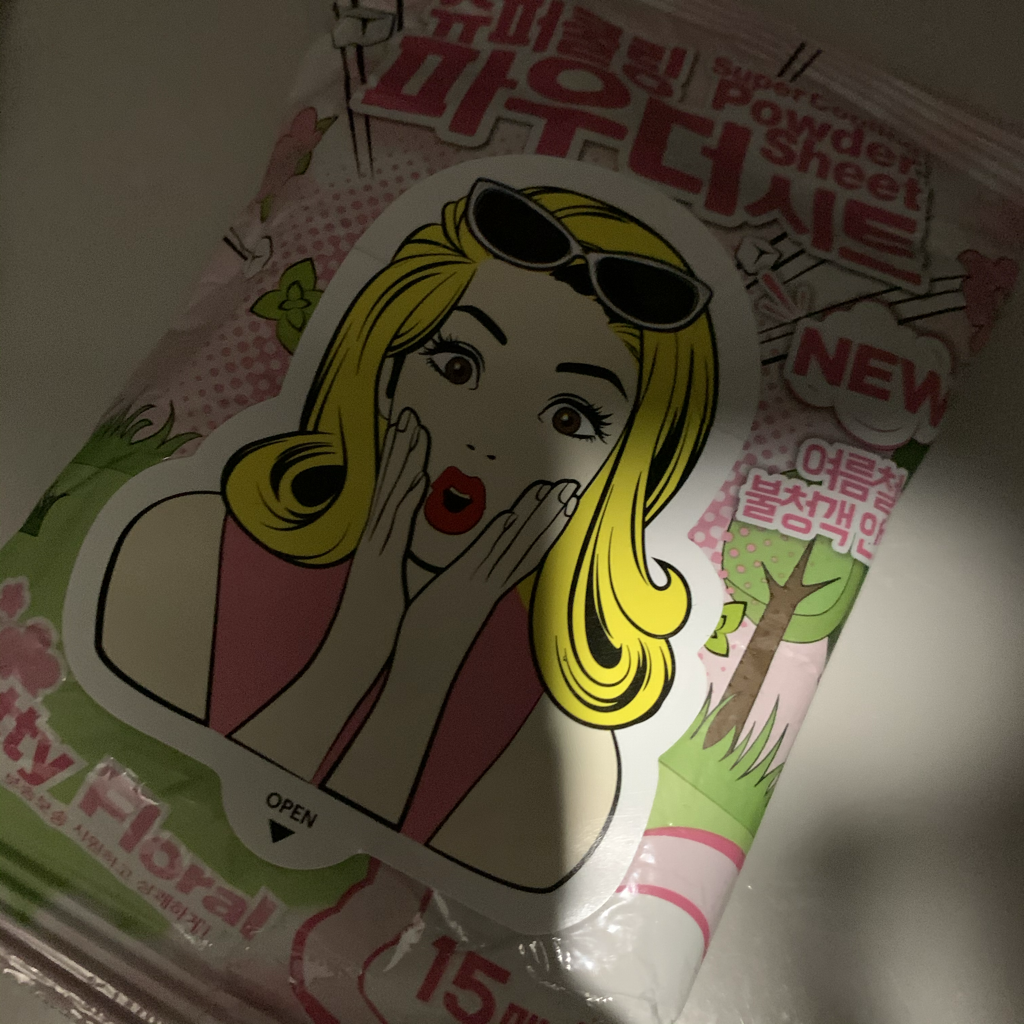 미스사사 (Ms.44) 슈퍼 쿨링 파우더 시트 [프리티플로럴] review image