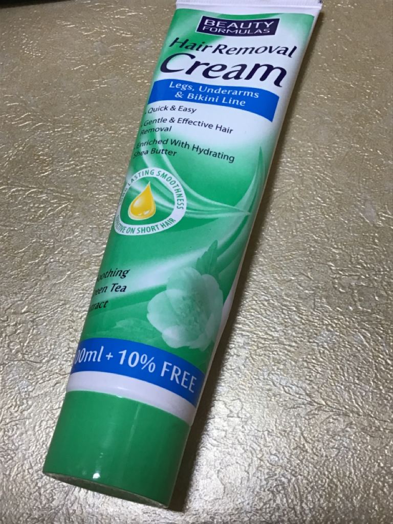 脱毛膏的真实用户使用照片