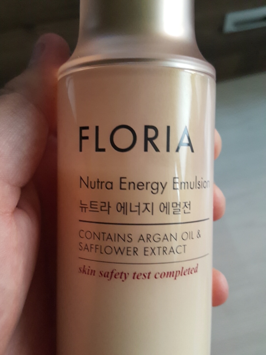 Real user review photo of Floria Nutra Energy Emulsion