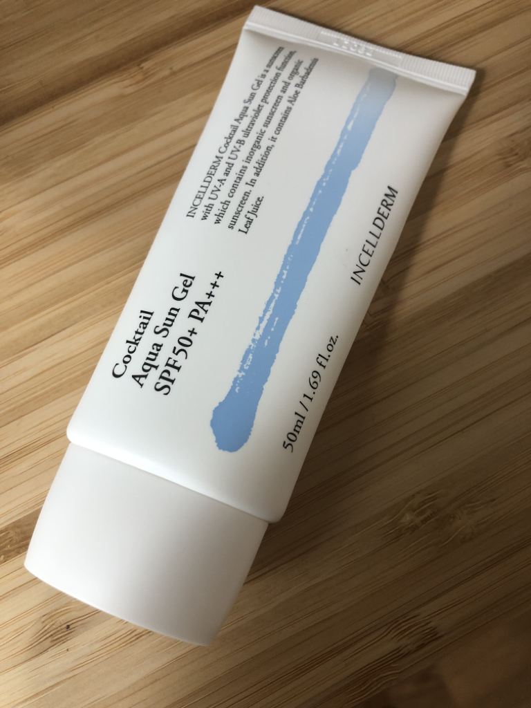 Real user review photo of Cocktail Aqua Sun Gel [SPF50+/PA+++]