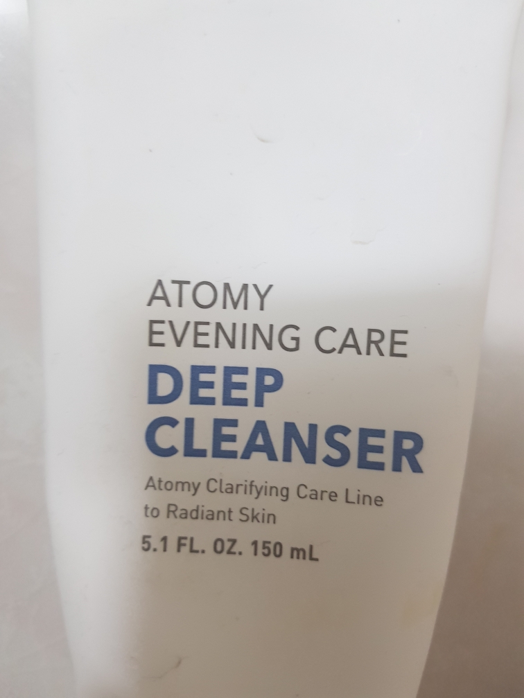Real user review photo of Evening Care Deep Cleanser