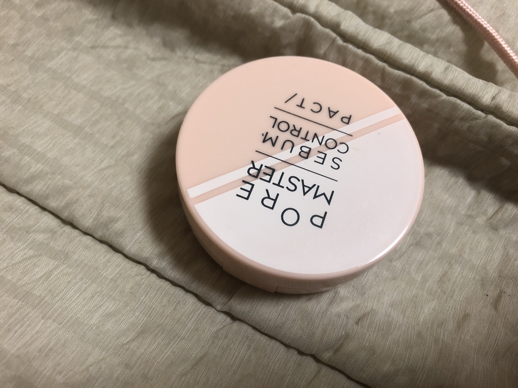Real user review photo of Pore ​​Master Sebum Control Pact [No. 2 Pink Beige]