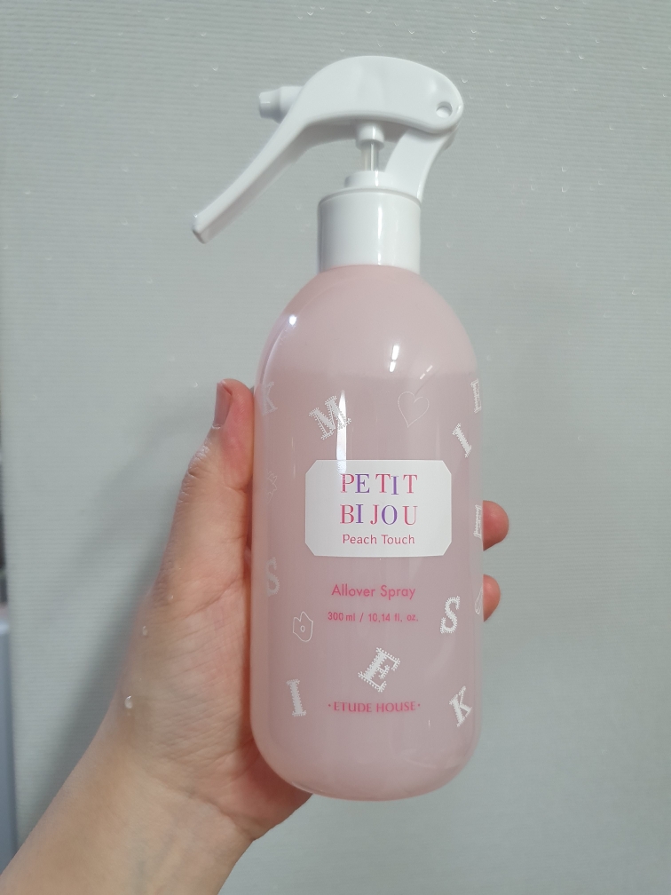 ETUDE Petit Bijou Peach Touch All Over Spray review image
