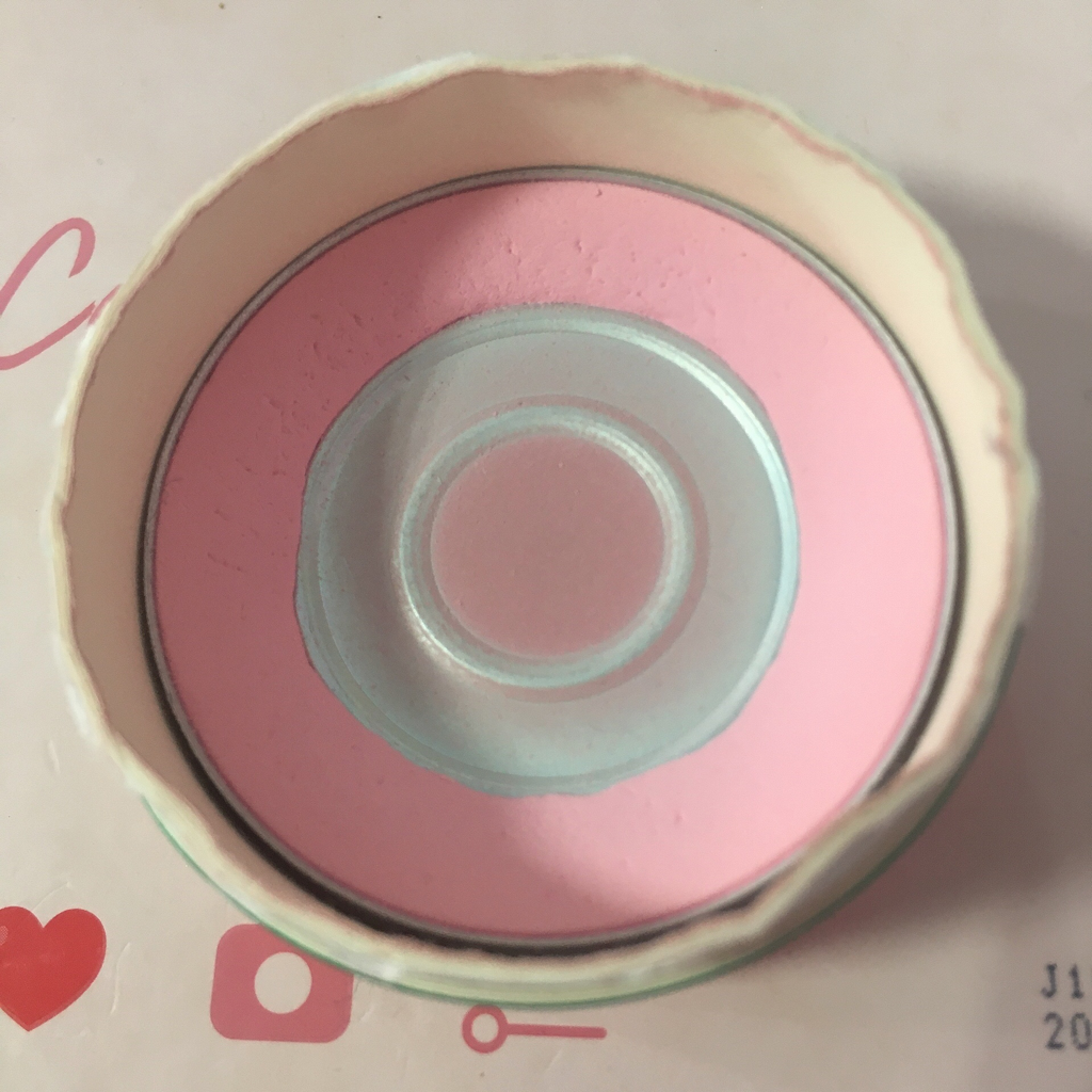 Real user review photo of Lovely Mix Pastel Cushion Blusher [04 Pink Cushion]