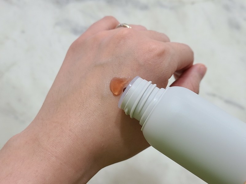 水漾海洋镇静凝胶的真实用户使用照片