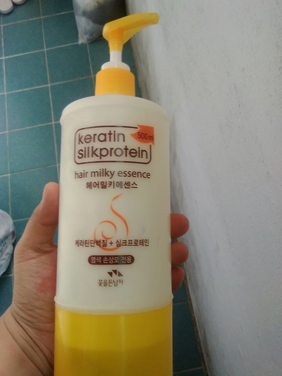 꽃을든남자 케라틴 실크프로테인 헤어팩 review image